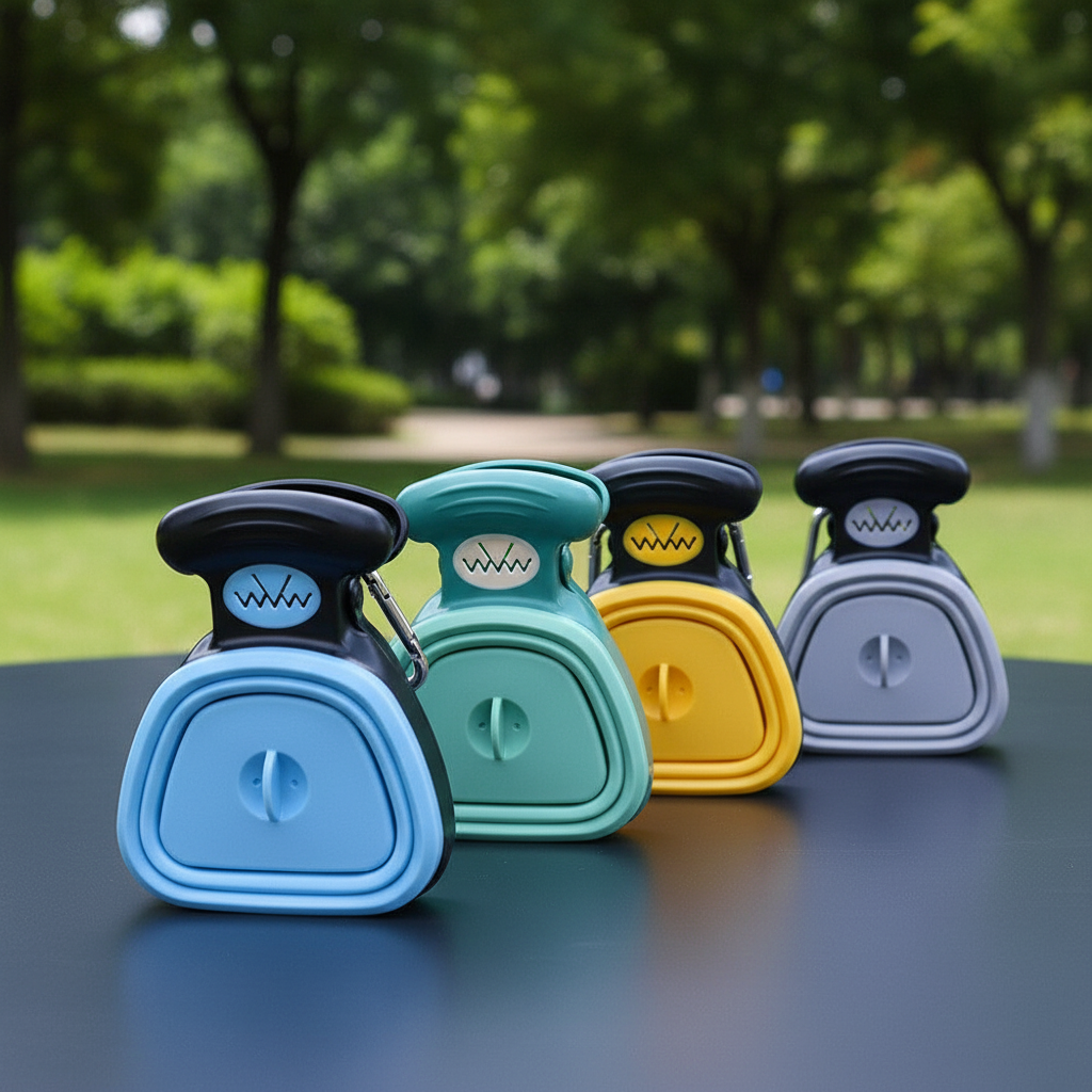 Paw Clean | Dog Poop Scooper with Ergonomic Grip & Foldable Design | Portable Waste Management Solution