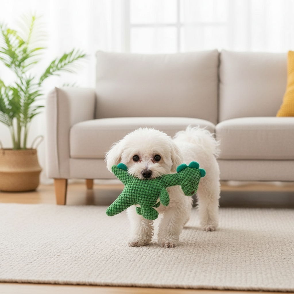 Interactive Plush Pet Sound Toy with Engaging Sounds | Bite-Resistant Design for Endless Fun