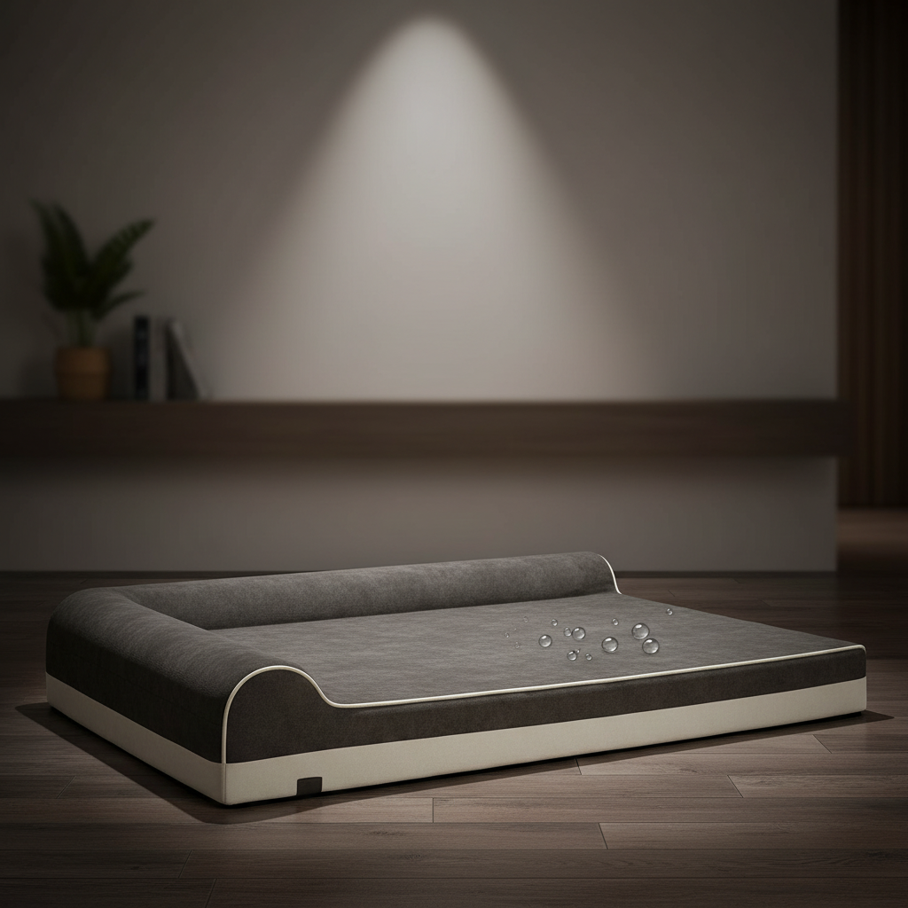 Comfort Haven | Orthopedic Memory Foam Dog Bed with Waterproof Lining | Removable Cover for Easy Cleaning