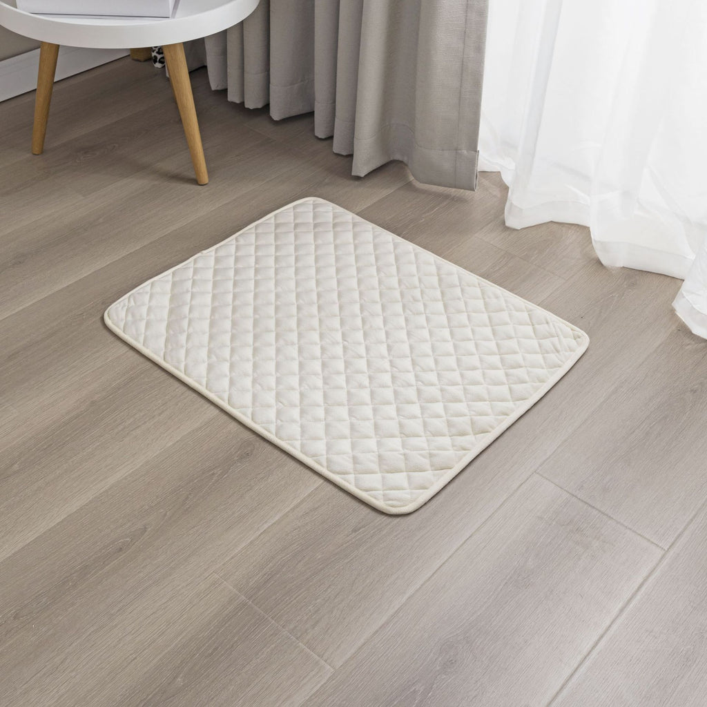 Anti-slip plush pet bed