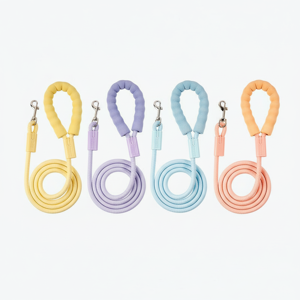 Vibrant Pet Leash | Durable Nylon with Comfortable Grip | Versatile Lengths for All Dogs