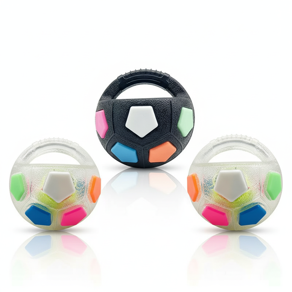 Interactive Pet Toy | Durable Round Chew Toy for Active Play