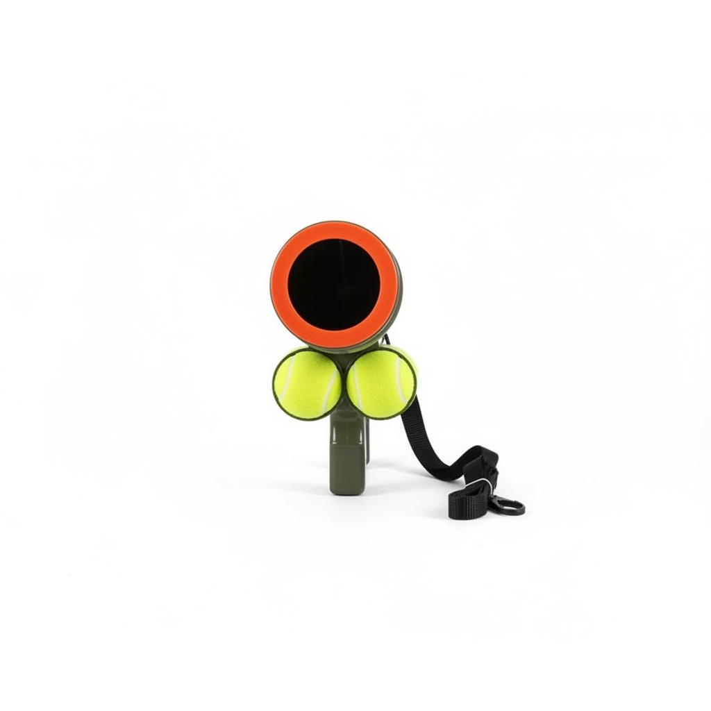 Pet Playtime | Tennis Ball Launcher for Dogs with Long Range & Durable Design | Engaging Outdoor Fun