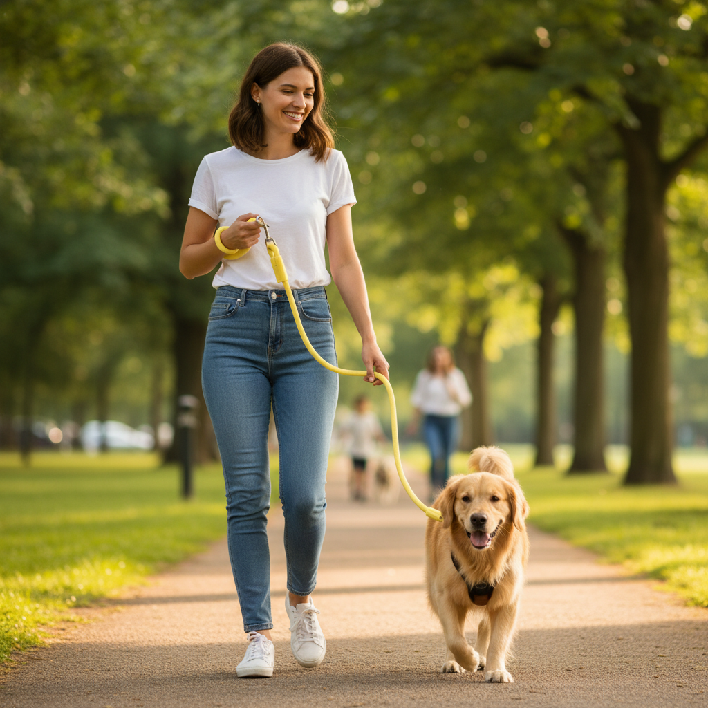 Vibrant Pet Leash | Durable Nylon with Comfortable Grip | Versatile Lengths for All Dogs