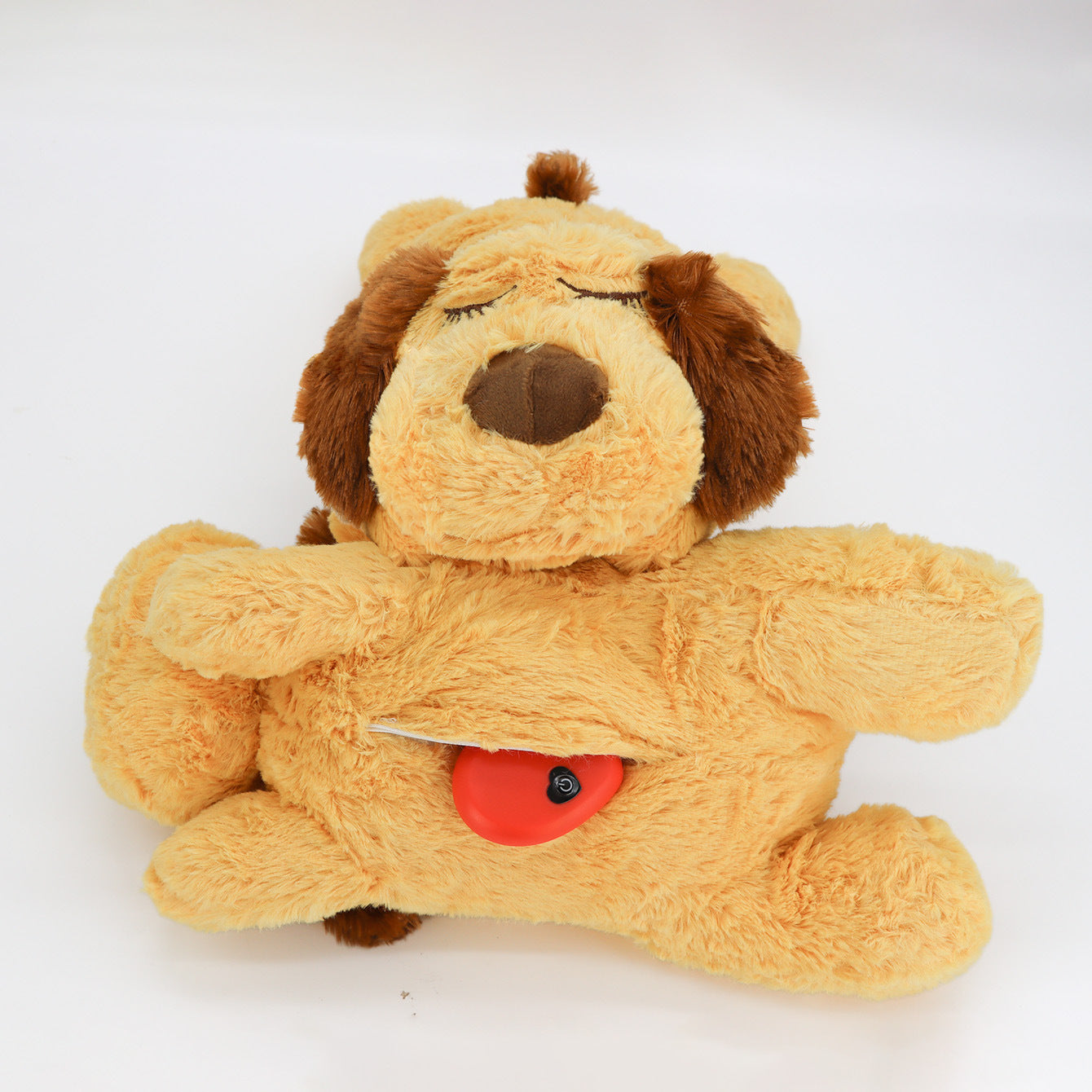 Plush Heartbeat Pet Toy for Cats and Dogs