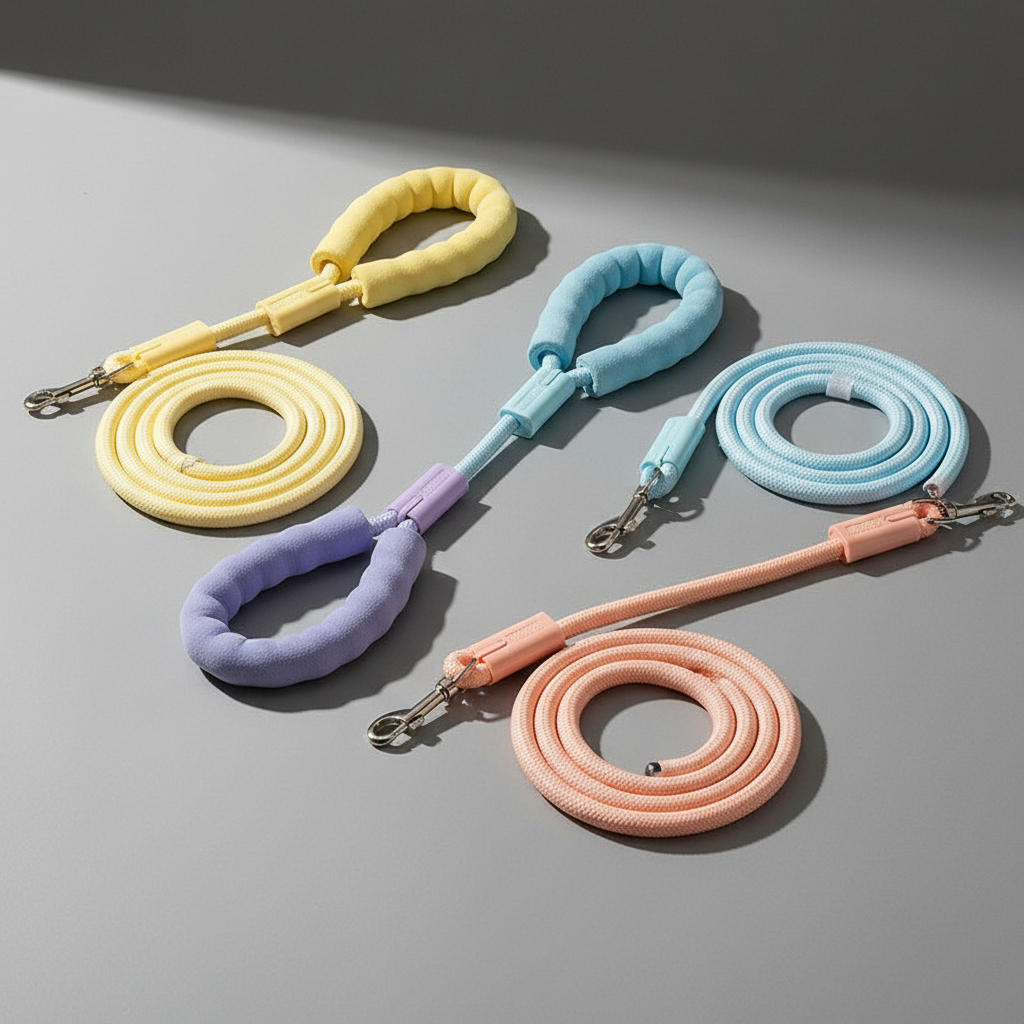 Vibrant Pet Leash | Durable Nylon with Comfortable Grip | Versatile Lengths for All Dogs