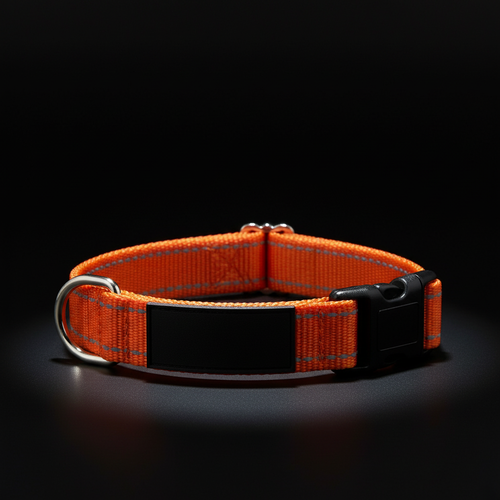 PawPrints | Customizable Dog Collar with Reflective Safety Feature | Adjustable Fit for Comfort