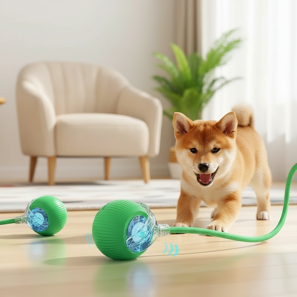 Interactive Dog Toys | Automatic Electric Dog Ball with Multifunctional Features | Durable & Safe for Endless Fun