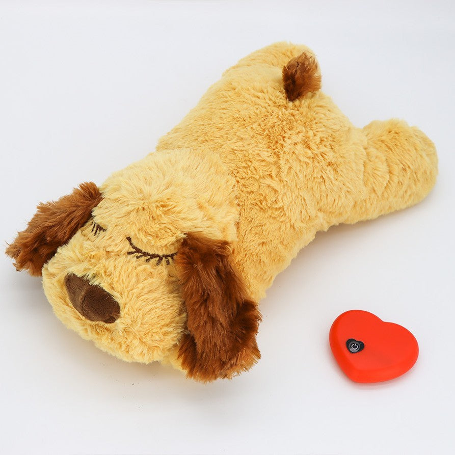 Plush Heartbeat Pet Toy for Cats and Dogs