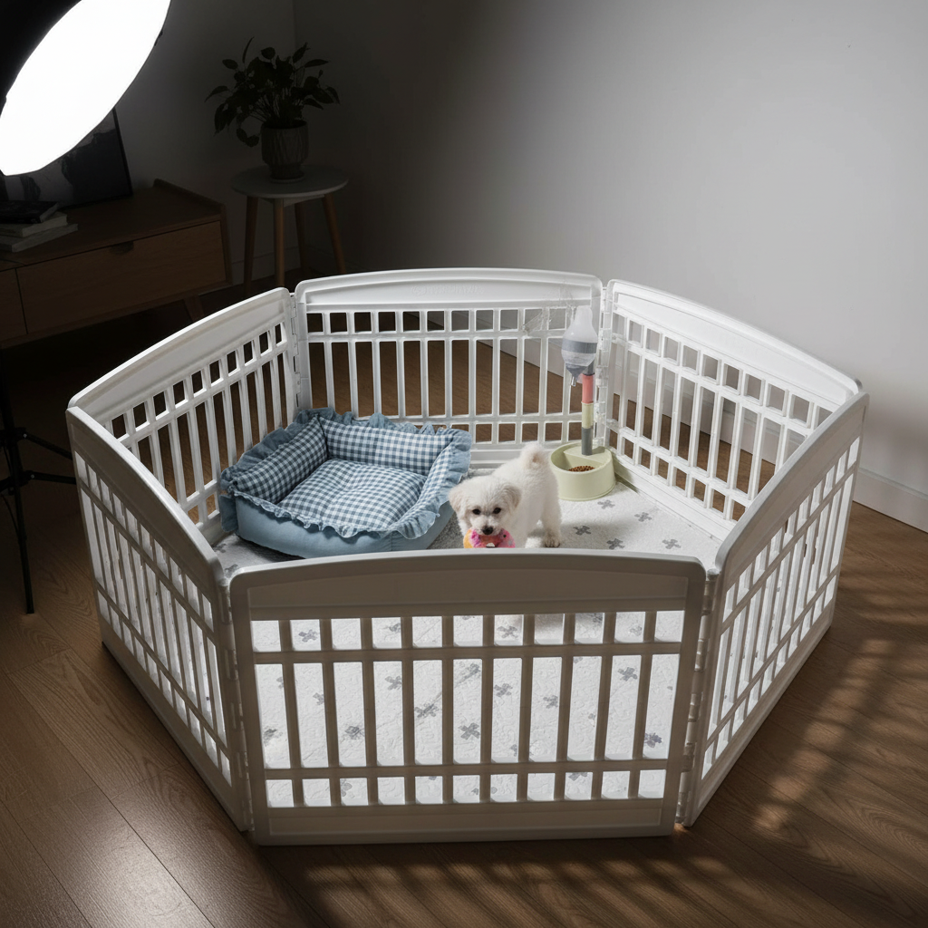 Pet Safety | Modular Dog Fence with Flexible Design for Secure Play