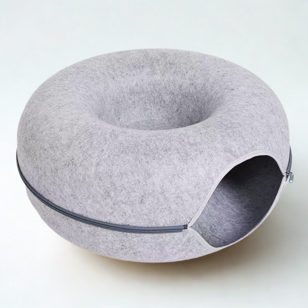 Kitty Napz | Cozy Cat Bed with Soft Plush Fabric & Supportive Design | Ideal for Rest and Relaxation 7