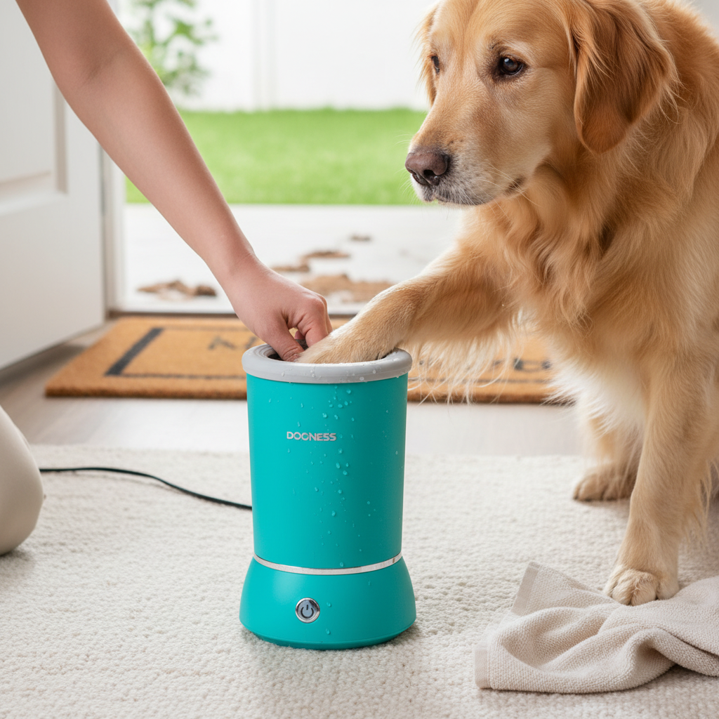 Pet Paw Cleaner | Electric Automatic Dog Paw Washer with Smart Design | Multi-Color Options for Easy Cleaning