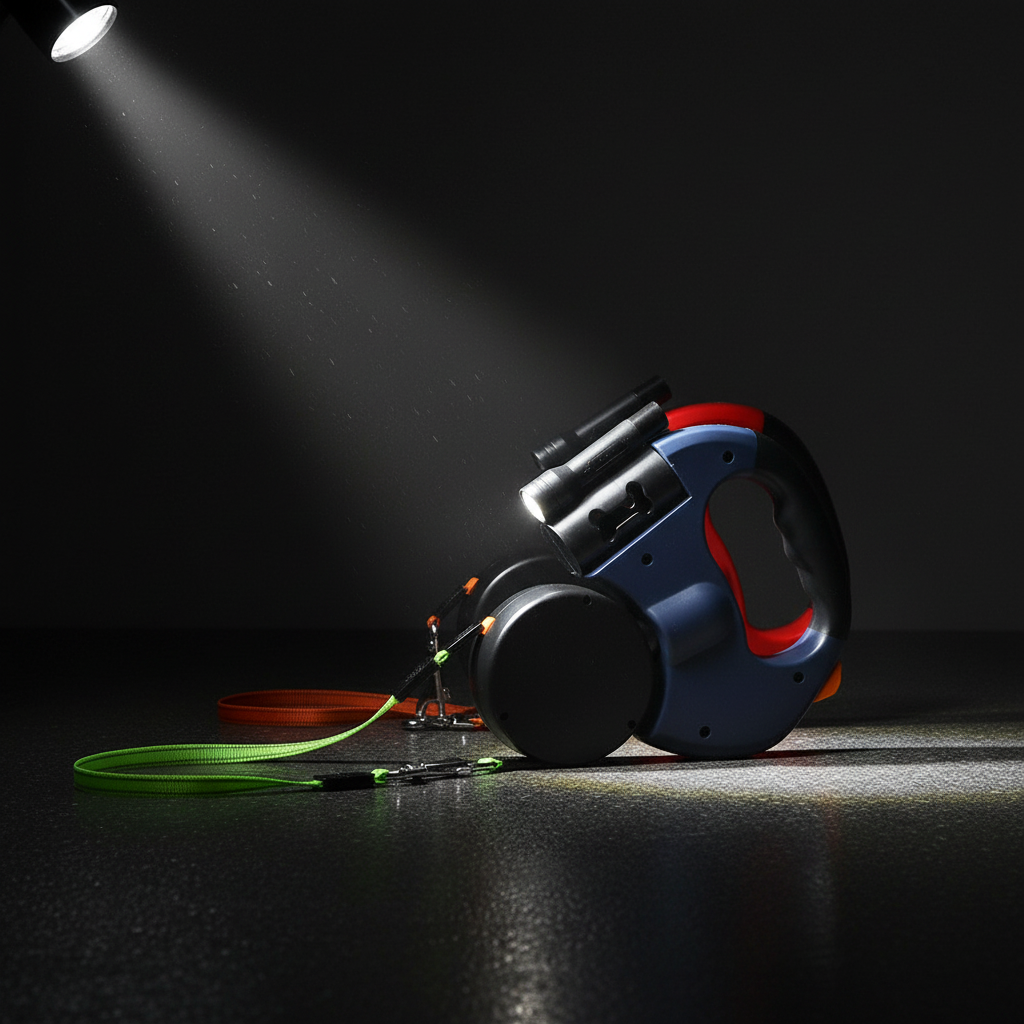 Pet Companion | Automatic Adjustable Multi-Functional Leash with Dual-Dog Design | Safe and Durable for Easy Walks