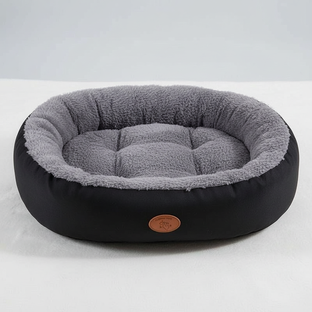 Cozy Nest | Oval-Shaped Pet Bed with Breathable Fabric | Waterproof & Warm for All Seasons