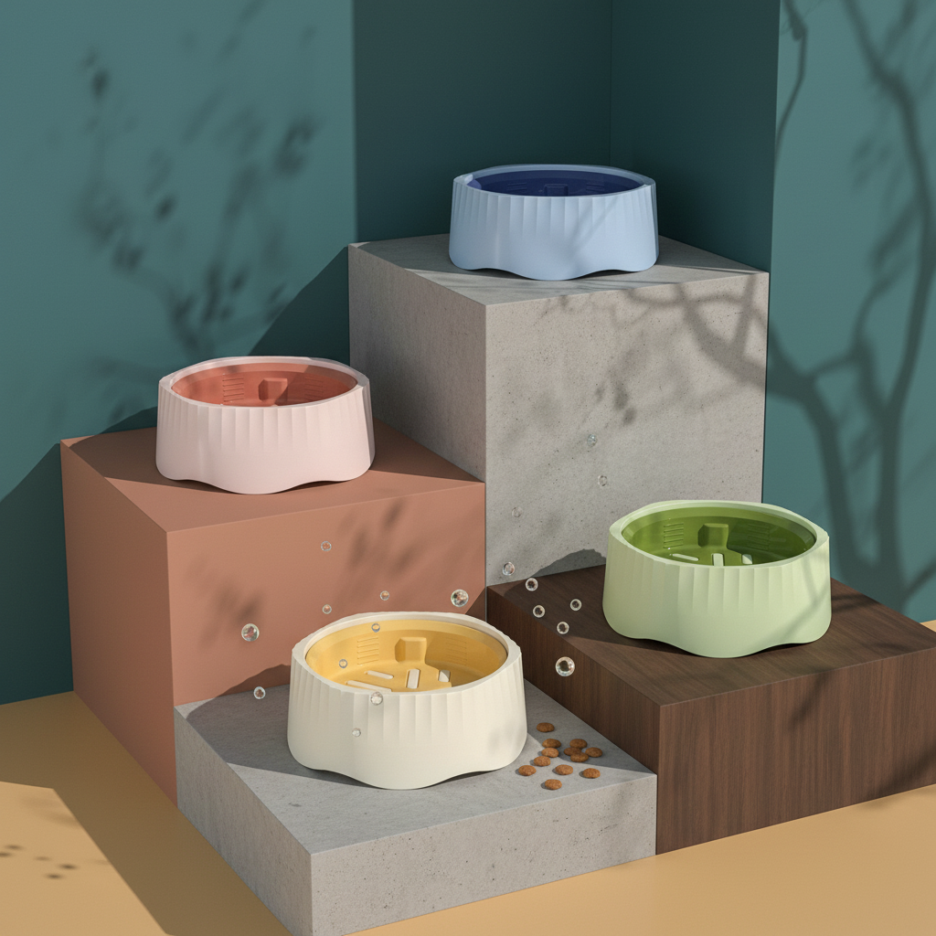 Multi-Functional Pet Bowl | Anti-Choking Design for Safe Feeding | Durable and Easy to Clean for Dogs and Cats