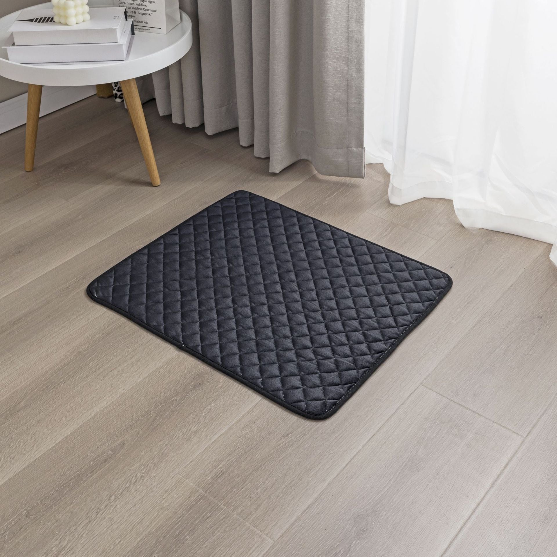 Anti-slip plush pet bed